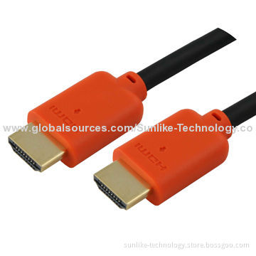 HDMI Cable with Single Molding (A-D), Highest Super Copper Conductor